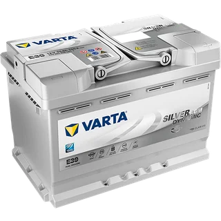 Varta E39h Start Stop Agm 12v 70ah 652 Car Battery