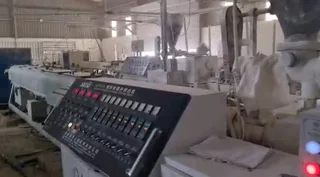 Pvc twin screw extruder and down stream for sale