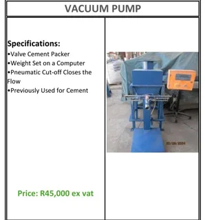 VARIOUS MACHINERY FOR SALE