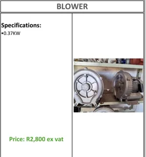 VARIOUS MACHINERY FOR SALE