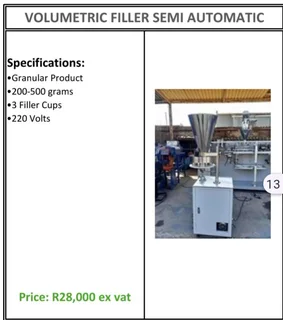 VARIOUS MACHINERY FOR SALE