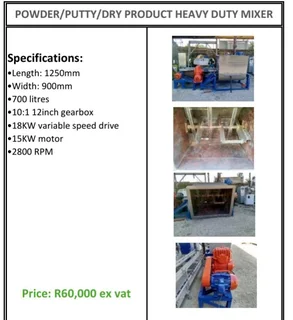 VARIOUS MACHINERY FOR SALE