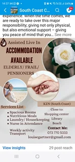Elderly accommodation available