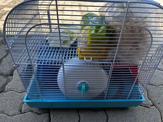 Hamster cage complete with everything you need
