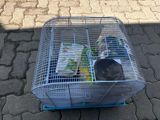 Hamster cage complete with everything you need