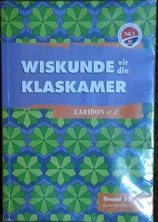 Book  Graad 11 Wiskunde vir die klaskamer