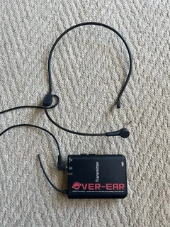 silent disco headsets and wireless transmitter