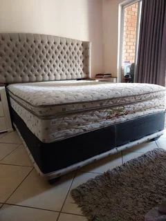 Queen Size Bed Restonic Still In Good Shape