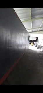 Reefer container converted for a mushroom farm