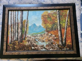 Nico Pienaar oil painting