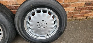 Mercedes w140 OEM wheels 16&#34;