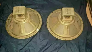 Pair of 30 watt 8ohm 30cm diameter made in Japan from old  fender twin reverb guitar amp&#39;s PLUS