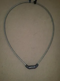 Heavy duty 4 digit combination lock 2 metres long in