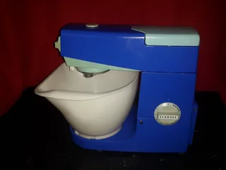 Kenwood chef fully restored and powder coated in deep blue