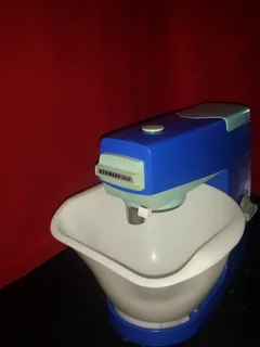 Kenwood chef fully restored and powder coated in deep blue