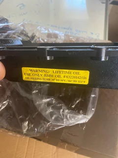 Oil pan for E87 120i automatic transmission