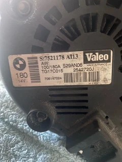 Bmw E60 530i alternator for sale