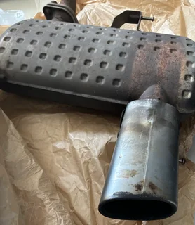 Silencer and tail piece for sale