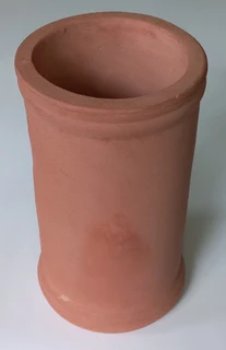 Wine Bottle Cooler in Terracotta Clay with Grape Vine decoration