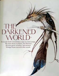 The World of The Dark Crystal - illustrated by Brian Froud