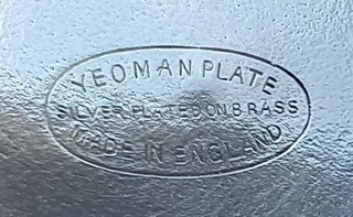 Vintage Silver Plated Sugar Bowl - Scuttle/Bucket style - Yeoman Plated