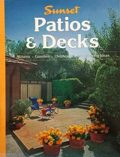 Decks and Patios - DIY Ideas and Step by Step Books x4