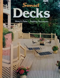 Decks and Patios - DIY Ideas and Step by Step Books x4