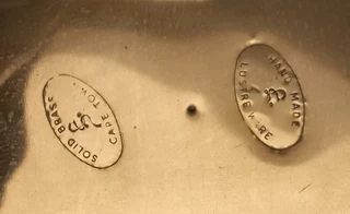 Vintage Large Solid Brass and Copper Jug/Scuttle or Umbrella Stand