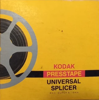 Vintage Kodak Presstape Universal Splicer For 8mm/super 8/16mm Includes Packet Of Presstapes