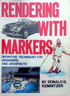 Advanced Magic Marker Art &amp; Illustration Technique Books x2 for Sale