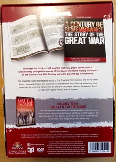ON THE WESTERN FRONT - The Great War Battle Somme - DVD/Magazine Set