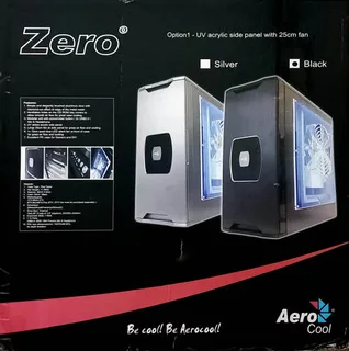 Aerocool Zero Gaming Pc Top Tower Case With Fan