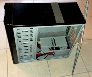 AEROCOOL Zero Gaming PC Top Tower Case with Fan