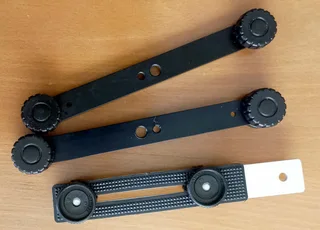 Extension Bar Flash Bracket Cold Shoe Mount W 1/4&#34; Screw for Video Light Camera (LOT OR 3)