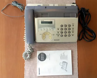 Sharp Fo-50 Thermal Fax Machine/phone