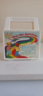 Vintage Fisher Price Radio Music Box and Turtle Pull Toy