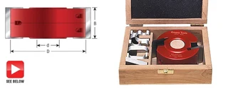 Amana Spindle moulder cutter starter set