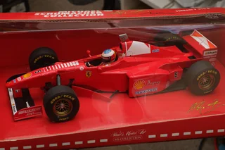 For Sale - Michael Schumacher 1997 Ferrari F310B '5' 1:18 Scale Collector's F1 Model Car