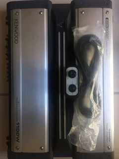 Kenwood KAC8152D Car Amplifier in excellent condition( Bass Boost Control New)