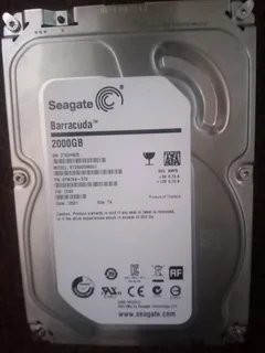 Seagate Barracuda 2TB 3.5 Hard Drive