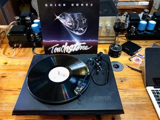 Sheena – an original Systemdek 2-speed belt-drive Transcription Turntable / Record Player