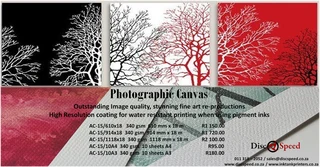 Photographic Canvas Printing Paper  A4 A3