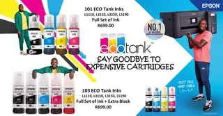 Epson Ecotank 101 and 103 Inks