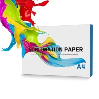 A4 High Resolution Dye Sublimation Paper 100pack, 120gsm(0.14mm) (DS-SUB-HF121-100A4)