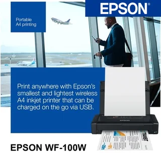 Epson WF-100W Portable Mobile Printer