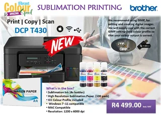 Brother DCP-T430 Sublimation Printer