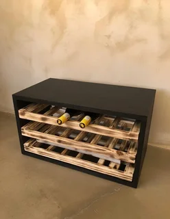 Stylish wine rack