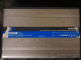 Pure Sine Wave 2KVA inverter (CPS2000-12-2 12v) and 200AH Li-ION Battery