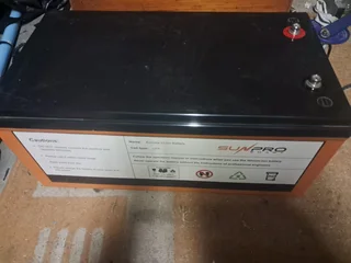 Pure Sine Wave 2KVA inverter (CPS2000-12-2 12v) and 200AH Li-ION Battery
