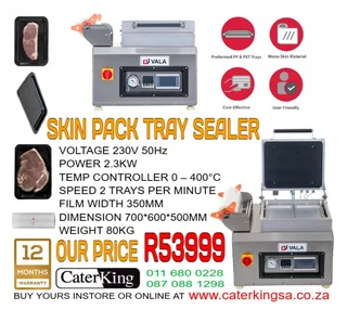 Skin Pack Tray Sealer